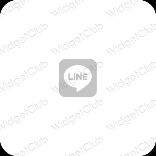 Ästhetische LINE App-Symbole