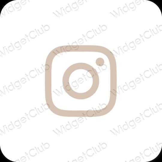 Icônes d'application Instagram esthétiques