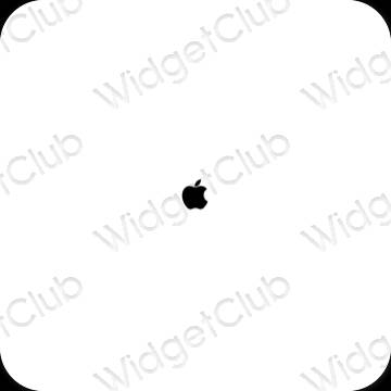 Esthetische Apple Store app-pictogrammen