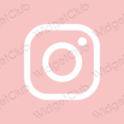 Biểu tượng ứng dụng Instagram thẩm mỹ