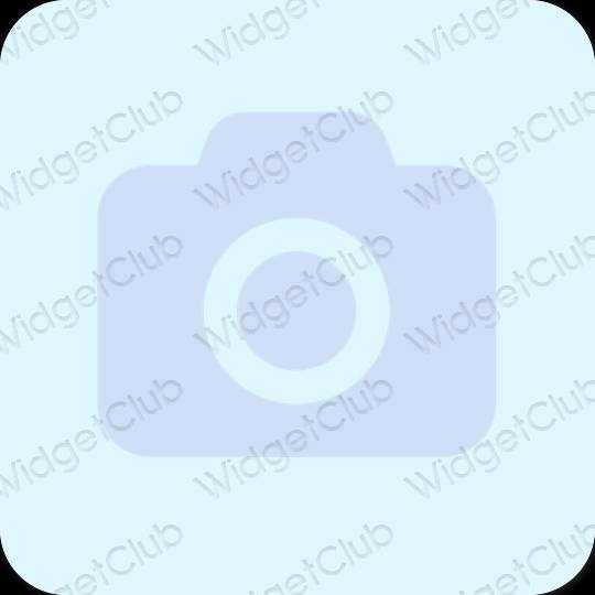 Estetisk lila Ulike app ikoner