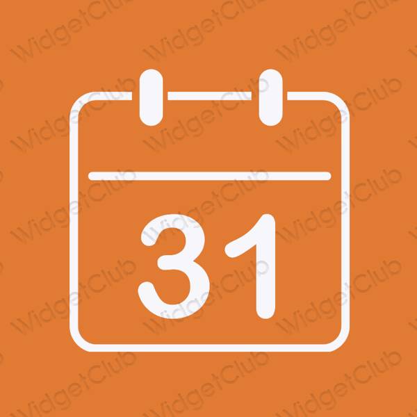 Ikon aplikasi estetika Calendar