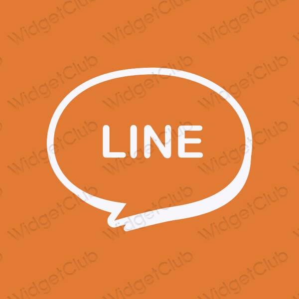 نمادهای برنامه زیباشناسی LINE