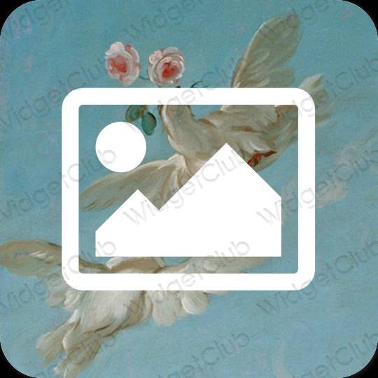 Ästhetische Photos App-Symbole