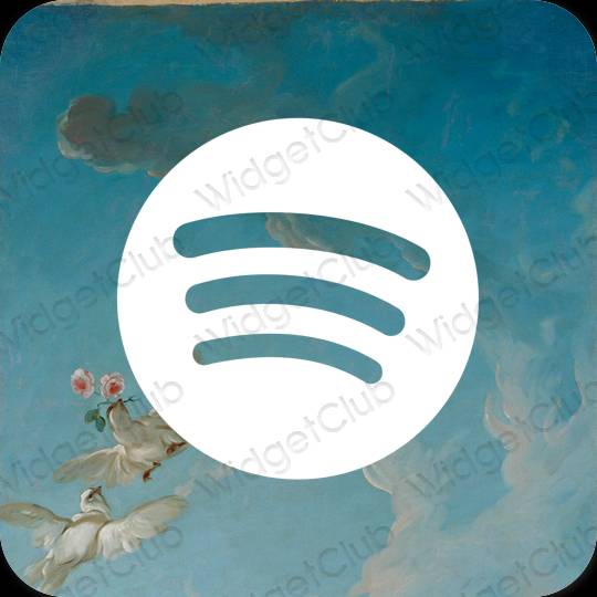 រូបតំណាងកម្មវិធី Spotify សោភ័ណភាព