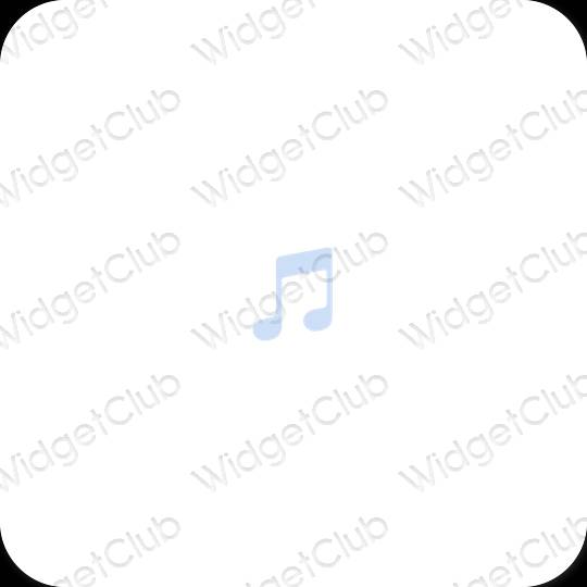 Icônes d'application Apple Music esthétiques