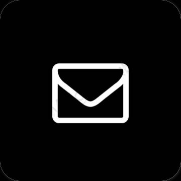 نمادهای برنامه زیباشناسی Mail