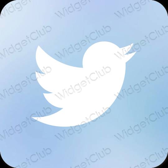 Aesthetic Twitter app icons