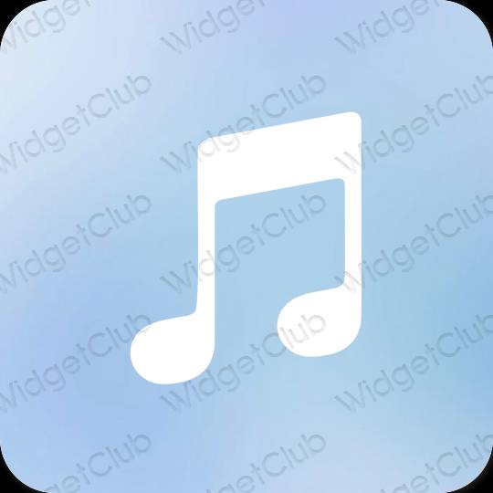 Estética Apple Music iconos de aplicaciones