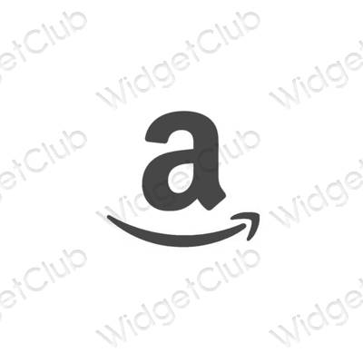 Esthetische Amazon app-pictogrammen