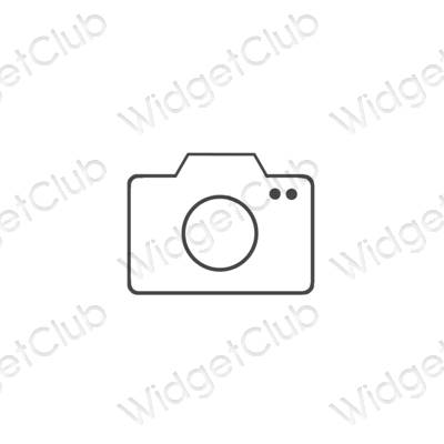 Aesthetic Camera app icons