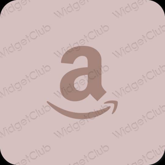 Esthetische Amazon app-pictogrammen