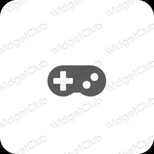Estética Game ícones de aplicativos