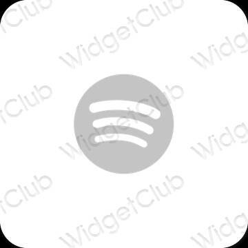 Ästhetische Spotify App-Symbole