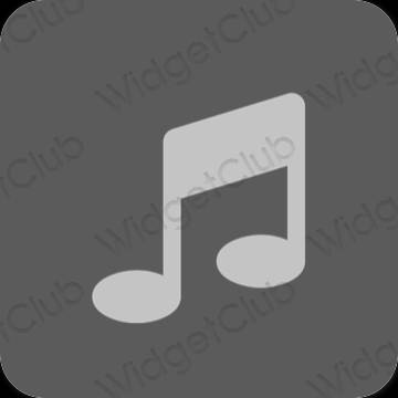 Esztétikus Apple Music alkalmazásikonok