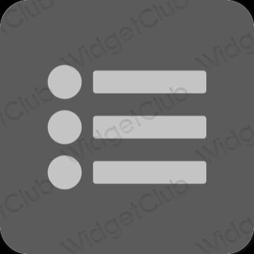 Estetske Reminders ikone aplikacija