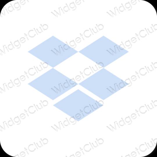 Estetske Dropbox ikone aplikacija