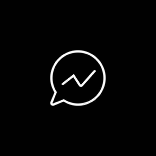 Aesthetic Messenger app icons