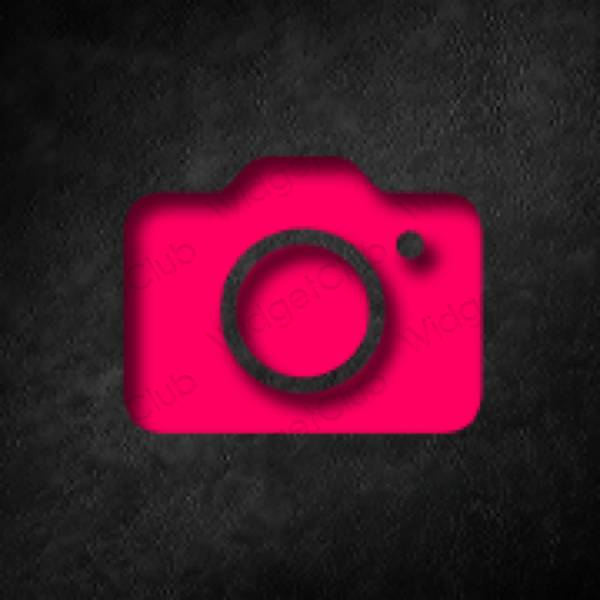 សោភ័ណ ពណ៌ស្វាយ Camera រូបតំណាងកម្មវិធី