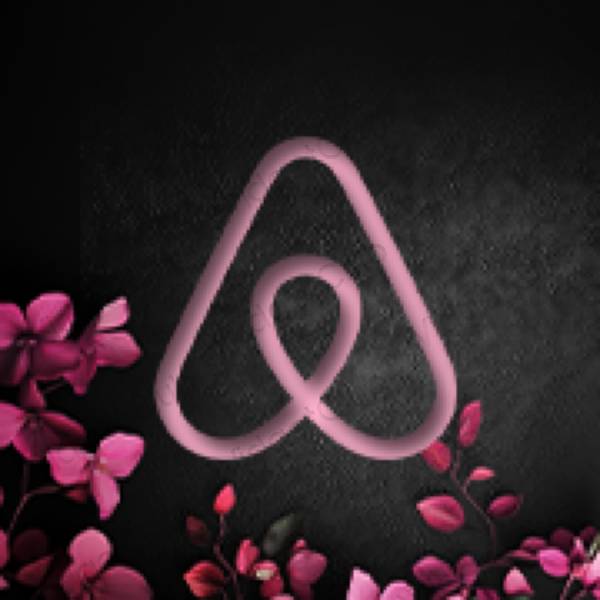 រូបតំណាងកម្មវិធី Airbnb សោភ័ណភាព
