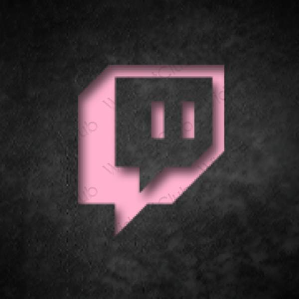 Icone delle app Twitch estetiche
