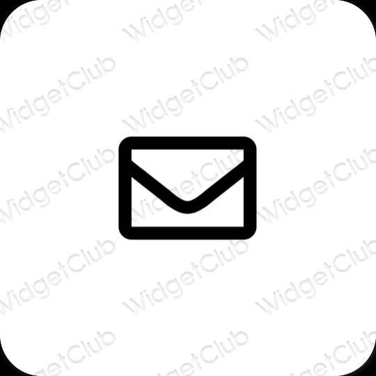 Icônes d'application Mail esthétiques