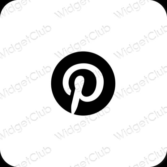 Aesthetic Pinterest app icons