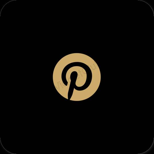 Ästhetische Pinterest App-Symbole