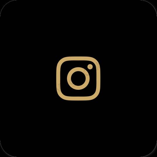 Ästhetische Instagram App-Symbole