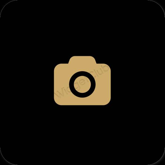 Esthetische Camera app-pictogrammen