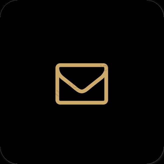 Icônes d'application Mail esthétiques