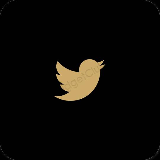 نمادهای برنامه زیباشناسی Twitter