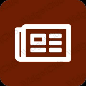 Ästhetische Notes App-Symbole