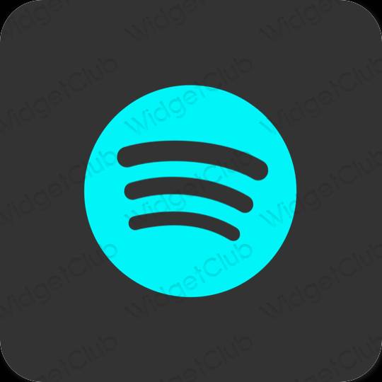 Estetiska Spotify appikoner