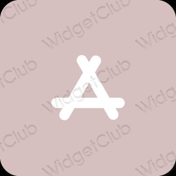 Estetico rosa AppStore icone dell'app