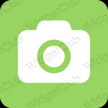 Esthetische Camera app-pictogrammen