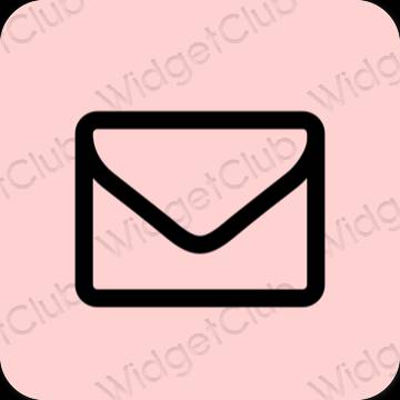 Icônes d'application Mail esthétiques