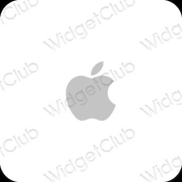 Esthetische Apple Store app-pictogrammen