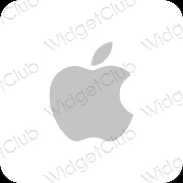 Esthetische Apple Store app-pictogrammen