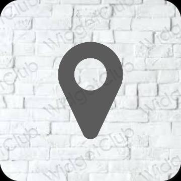 Icone delle app Map estetiche