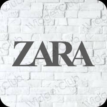 Estética ZARA ícones de aplicativos