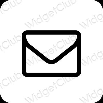 نمادهای برنامه زیباشناسی Mail