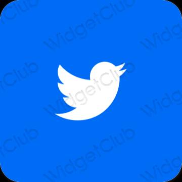 Естетични Twitter икони на приложения