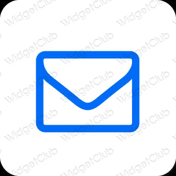 Icônes d'application Mail esthétiques