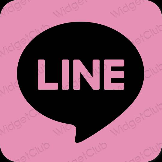 រូបតំណាងកម្មវិធី LINE សោភ័ណភាព