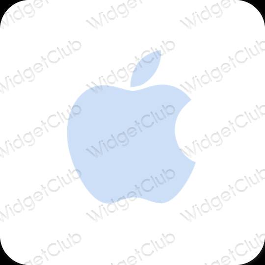 Esthetische Apple Store app-pictogrammen