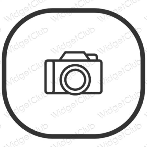 نمادهای برنامه زیباشناسی Camera