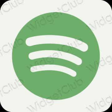 Estetik Spotify proqram nişanları