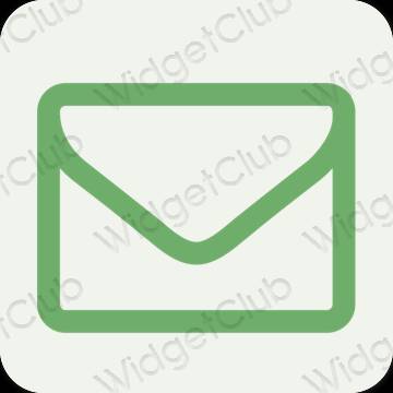 Ästhetische Mail App-Symbole