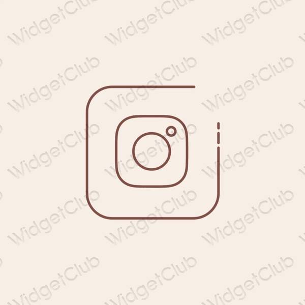 រូបតំណាងកម្មវិធី Instagram សោភ័ណភាព